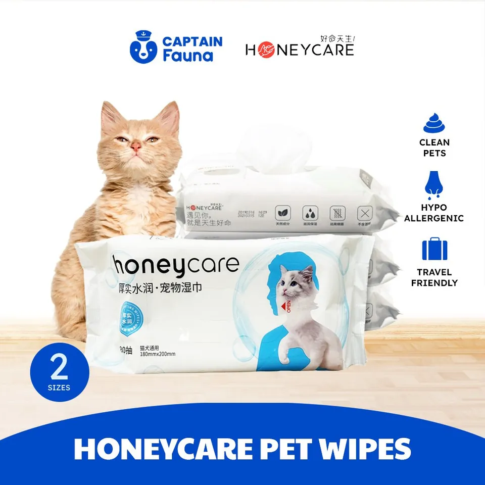 Pet Wipes / Tisu Basah Hewan